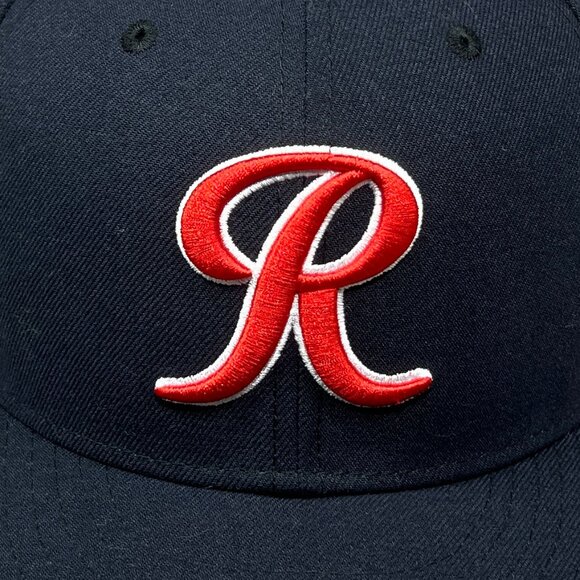 Tacoma Rainiers New Era 5950 MiLB Fitted 7 5/8 Hat Navy Seattle Mariners Mens - Picture 9 of 15
